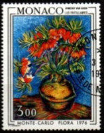 MONACO    -  1976 .   Y&T N° 1056 Oblitéré . Floralies  / Van  Gogh - Used Stamps