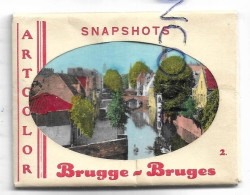 Bruges / Brugge (B-8000). Snapshot. Pochette Complète De 10 Mini-vues Sur Bruges - Brugge
