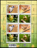 POLAND 2024 BIRDS OF POLISH PARKS  MS MNH - Other & Unclassified