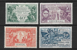 SENEGAL 1931 Exposition Coloniale De Paris MNH - 1931 Exposition Coloniale De Paris