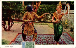 Vietnam 1959 To Los Altos California Postcard Ballet Royal - Vietnam