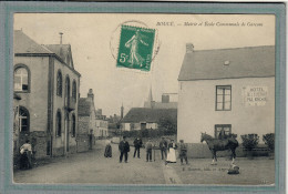 CPA (61) BOUCé - Aspect De La Mairie Et De L'Ecole Communale De Garçons En 1910 - Sonstige & Ohne Zuordnung