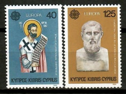 Cyprus 1980 Chipre / Europa CEPT Famous People MNH Celebridades Personajes / Kf18  18-43 - 1980