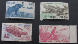 TOGO POSTE AERIENNE N°17 à 20 NEUF**  COTE 46 EUROS  VOIR SCANS - Unused Stamps