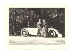 Photo Automobile Cabriolet à Identifier - Mont Cotton, Bagnols 1936 - Cars