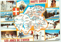 Carte Du Département De Haute Savoie  SS 1305 - Sonstige & Ohne Zuordnung