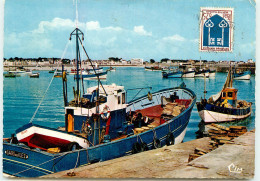 QUIBERON Le GARS DES ÎLES  Et  Les Bateaux De Pêche à Port Maria SS 1302 - Quiberon