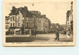 LISIEUX L'angle De La Rue Du Carmel Et St Anne SS 1344 - Lisieux