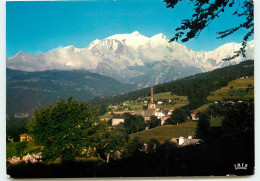 COMBLOUX  La Station Et La Chaine Du Mont Blanc SS 1371 - Combloux