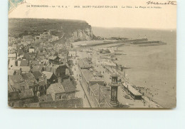 La Ville La Plage Et Le  Casino  SS 1389 - Saint Valery En Caux