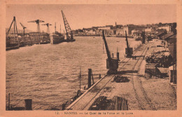 Nantes * Le Quai De La Fosse Et La Loire * Grues Docks - Nantes