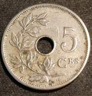 BELGIQUE - 5 CENTIMES 1906 - Léopold II - Type Michaux - Légende FR - KM 54 - 5 Cents