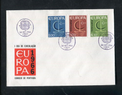 "PORTUGAL" 1966, Mi. 1012-1014 "CEPT" FDC (B1236) - FDC