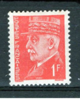 (alm10) FRANCE  Timbres PETAIN - Ongebruikt