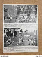 Nello Stadio Colombes Nel 1936 Partita Di Calcio Francia Vs Belgio - Andere & Zonder Classificatie