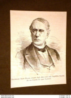 Jules Barthélemy-Saint-Hilaire Di Parigi Nel 1880 Ministro Degli Affari Esteri - Antes 1900