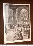 Esposizione Nazionale Di Torino Nel 1898 La Rotonda Centrale - Ante 1900