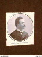 Onorevole Comandini Nel 1908 Deputato Repubblicano - Andere & Zonder Classificatie