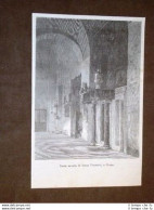 Roma Bassa Navata Della Chiesa Di Santa Prassede - Before 1900