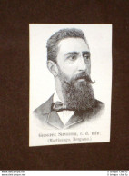 Deputato O Onorevole Nel 1893 Giuseppe Silvestri Di Martinengo Bergamo - Before 1900