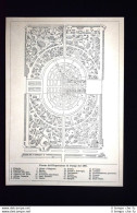 Pianta Dell'Esposizione Di Parigi Del 1867 - Autres & Non Classés