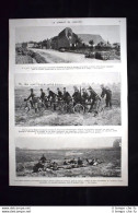 Combat De Haelen Cyclistes Franco-britanniques WW1 Guerra 1914 - 1918 - Andere & Zonder Classificatie