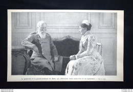 Il Granduca Di Baden Federico I E La Granduchessa, 20 Settembre 1906 Stampa - Altri & Non Classificati