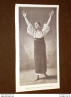 Il Teatro Nel 1905 Attrice Mila Di Codra (Signora Susanna Desprès) - Autres & Non Classés