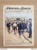 Ristampa Rara La Domenica Del Corriere 9 Agosto 1908 Dorando Pietri Maratona - Autres & Non Classés