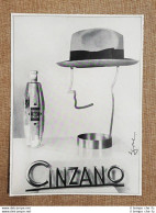 Pubblicità Del 1933 Triple Sec Cinzano Liquore - Other & Unclassified