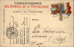 1915  CORREPONDANCE ARMEES DE LA REPUBLIQUE  SP 30  Envoyée à GAP - Lettres & Documents