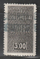 ALGERIE - COLIS POSTAUX - N°54 * (1938) 3f Noir - Postpaketten