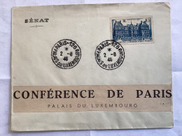 Paris 126 Palais Du Luxembourg 1946 - Conférence De Paris - 1921-1960: Periodo Moderno