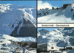 11500737 Andermatt Mit Gurschenalp U.Gemsstock Andermatt - Altri & Non Classificati