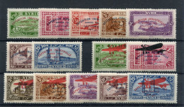 !!! SYRIE, SERIES N°192/198 + PA N°43/49 NEUVES * - Neufs