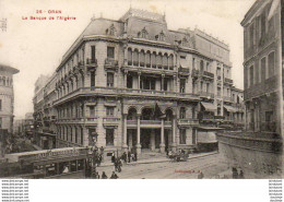 ALGERIE ORAN  La Banque De L'Algérie ( Tramway ) - Oran