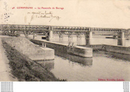 D60  COMPIEGNE  La Passerelle Du Barrage  ..... - Compiegne