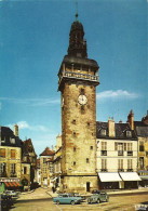 *CPM - 03  - MOULINS - Le Beffroi Ou Tour De L'Horloge Et Le Jacquemart - Voitures 2CV, Anglia, - Moulins