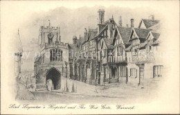 11498845 Warwick Castle Lord Leycesters Hospital And The West Gate Grossbritanni - Other & Unclassified