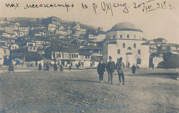 OCHRIDA - CARTE PHOTO - PLACE DU VILLAGE - Serbien