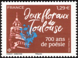 FRANCE 2024 - 700 Ans De Poésie - Jeux Floraux De Toulouse - Neuf ** - Neufs