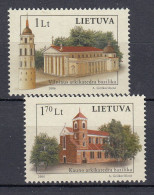 LITHUANIA 2006 Vilnius Churches MNH(**) 913-914 #Lt961 - Lituania