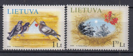 LITHUANIA 2006 Christmas Birds MNH(**) 919-920 #Lt963 - Sonstige & Ohne Zuordnung