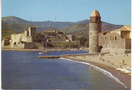 (66). Collioure. 349 Tour Eglise Chateau & Collioure (2) & 2224 Z Vieux Port - Collioure