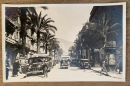 83 - TOULON - Carte Photo La Douce France - Avenue Colbert - Modern Hôtel , Autobus Toulon-Marseille, Kiosque Journaux, - Toulon