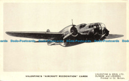 R076033 Valentines Aircraft Recognition Cards. Valentine. The Proficiency Test S - World