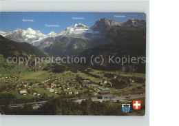 11497345 Kandersteg BE Panorama Mit Bluemlisalpkette Berner Alpen Kandersteg - Sonstige & Ohne Zuordnung