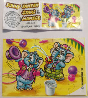 Kinder :  616672  Zirkus Fantini 1998 - Funny Fanten Stars In Der Manege + BPZ - Puzzles