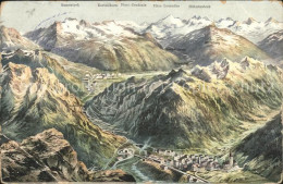 11496926 Goeschenen Und Gotthardpass Andermatt Alpenpanorama Goeschenen - Altri & Non Classificati