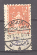 Allemagne  -  Reich :  Mi  234  (o)   Belle Oblitération  Neckar Bischofsheim - Used Stamps